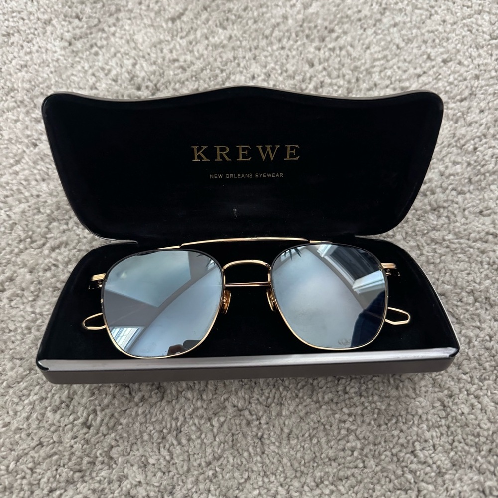 KREWE Earhart Matte Black Fade Sunglasses - Picture 2 of 5